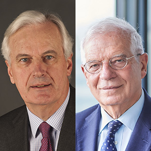 Josep Borrell & Michel Barnier 