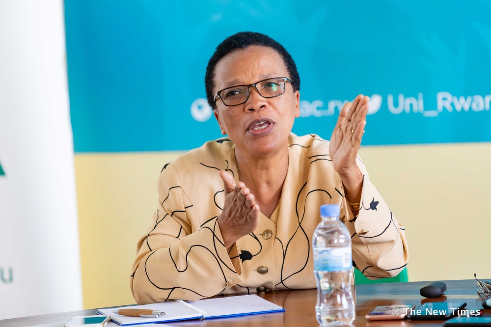 Rose Mukankomeje, the Director of Higher
Education Council.She said that the effective
management of higher education institutions isone of the pillars that will ensure the quality of graduates. Photo: File.