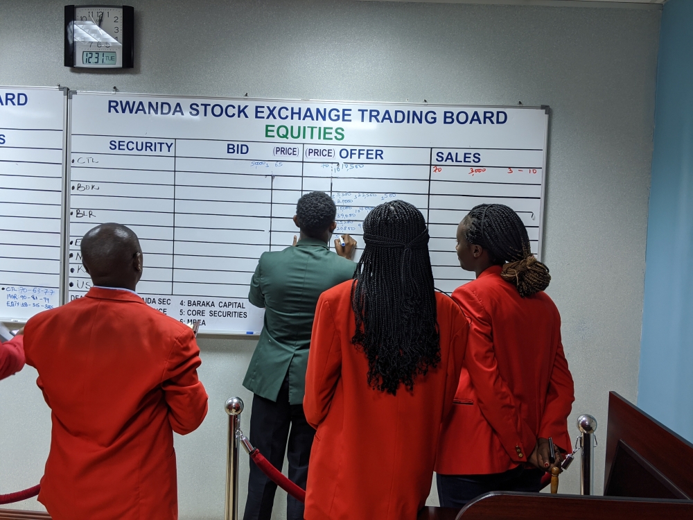 The Rwanda Stock Exchange (RSE) is eagerly eyeing the implementation of a unified electronic settlement system for East African Community bourses to increase efficiency and shore up trading on its cross-listed shares. Photo: File.