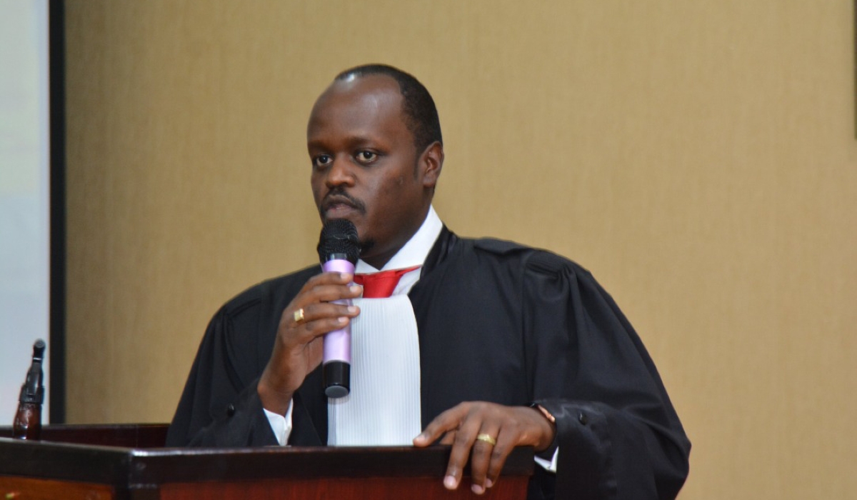Moïse Nkundabarashi, president of the Rwanda Bar Association. Photo: File.