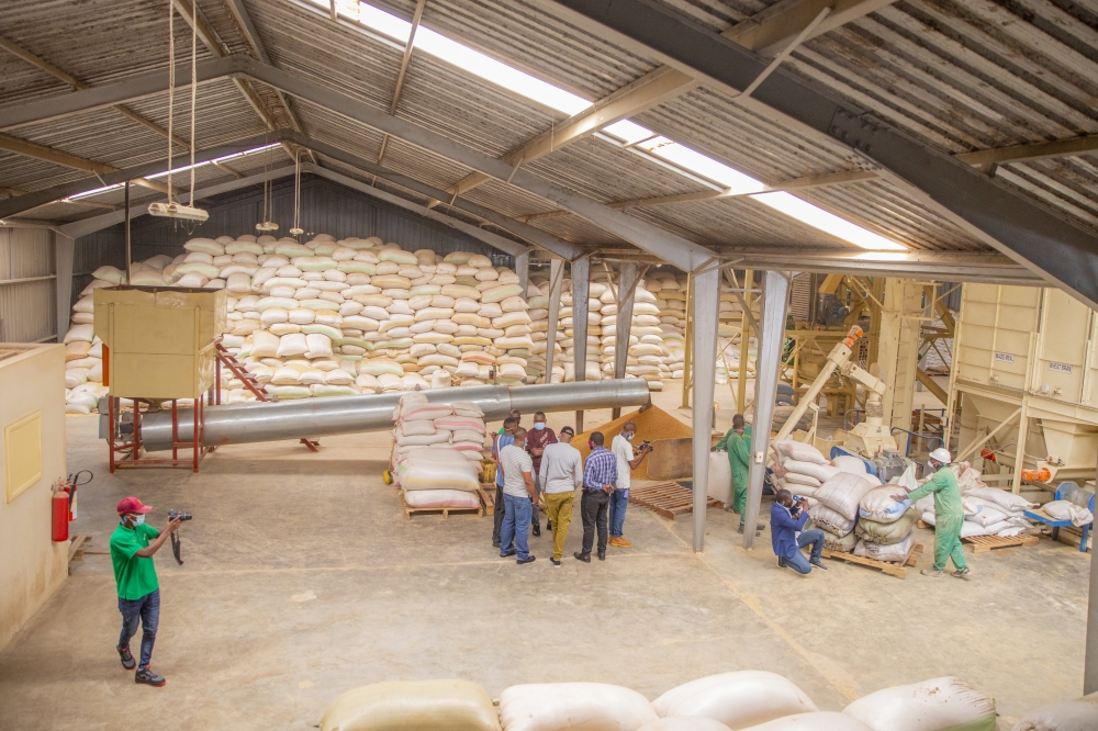 Inside Zamura Feeds firm that processing the agricultural production. Courtesy 
