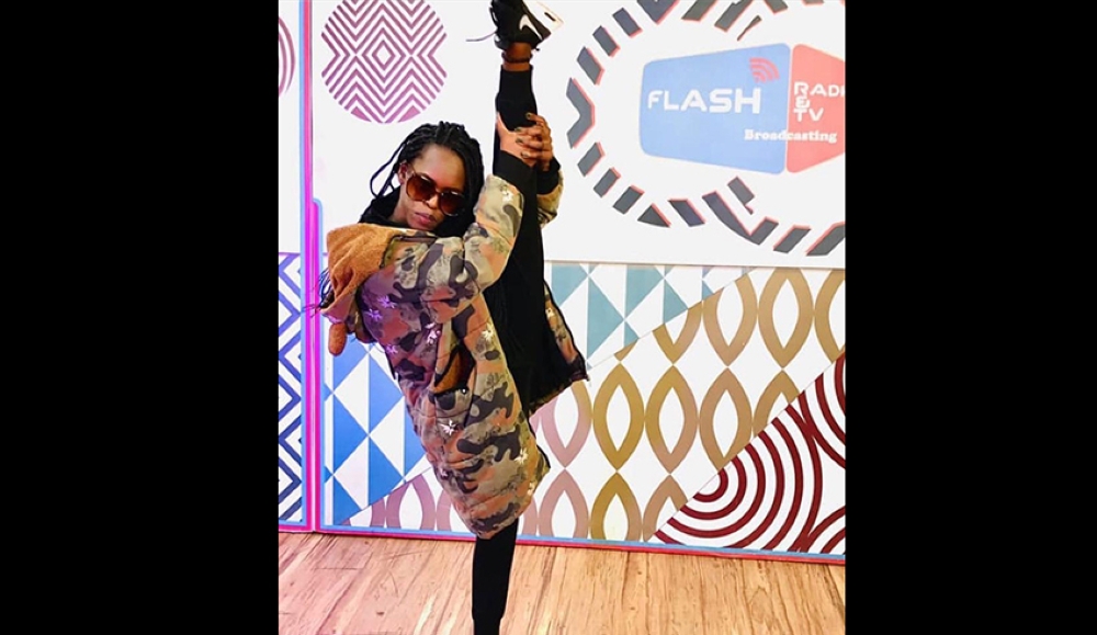 Gasaro uses her skills in afro-fusion dance to train the youth. Photos/Courtesy