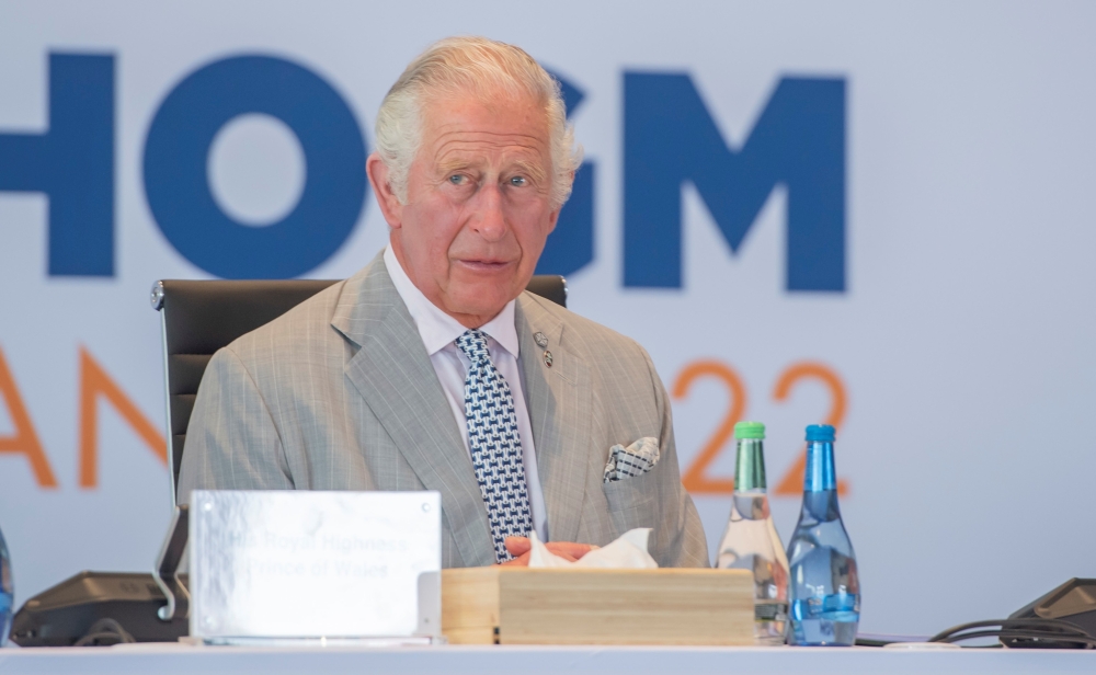 Prince Charles of Wales during the CHOGM in Kigali in June 2022. Prince has been announced among the 20 high-profile personalities to name baby gorillas  on September 2. File