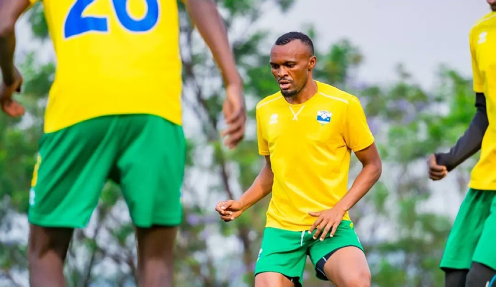 Jaques Tuyisenge,the Amavubi vice-captain was released by APR on a mutual agreement after falling out with head coach Adil Mohamed Erradi. Photo: Courtesy.