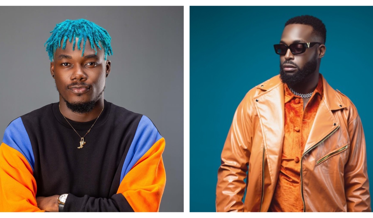 Ghanaian Afropop singer Camidoh (L) and Nigeria’s DJ Neptune will headline the ‘Naija Meets Rwanda’ concert. Net photos.