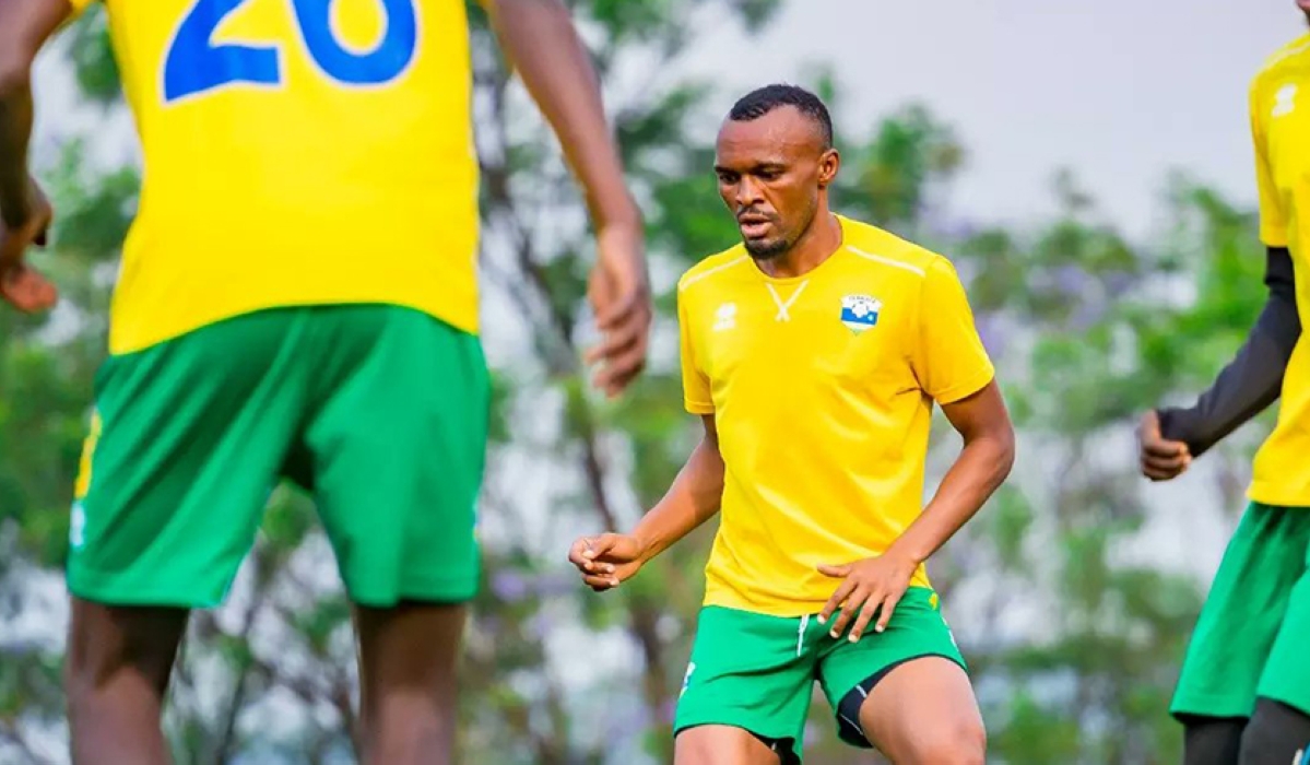 Jaques Tuyisenge,the Amavubi vice-captain was released by APR on a mutual agreement after falling out with head coach Adil Mohamed Erradi. Photo: Courtesy.