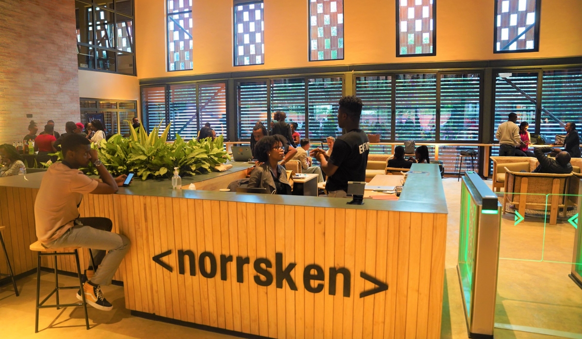 Inside Norrsken House Kigali&#039;s newly inaugurated facility that  will allow the centre to host more than 1000 entrepreneurs and innovators.  Photos: Craish Bahizi