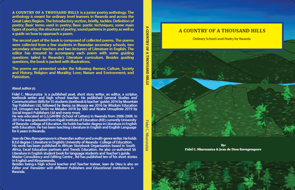 A cover of the book  ‘A Country of Thousand Hills.’