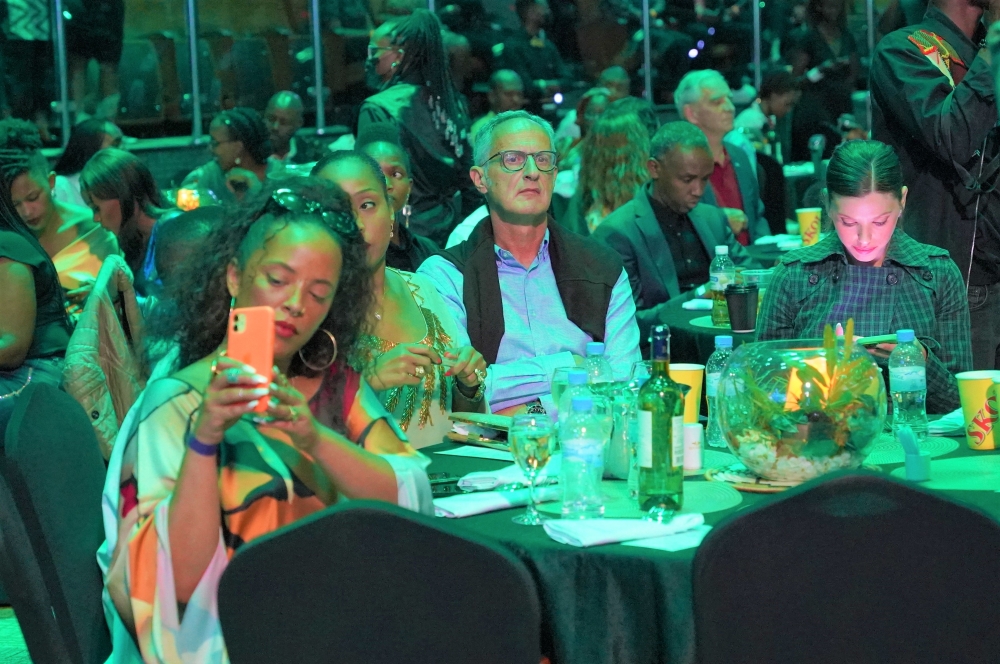 Kigalians and friends of Rwanda at Kwita Izina Gala Night , The night that featured a  special live performance of Yousou N&#039;Dour among others