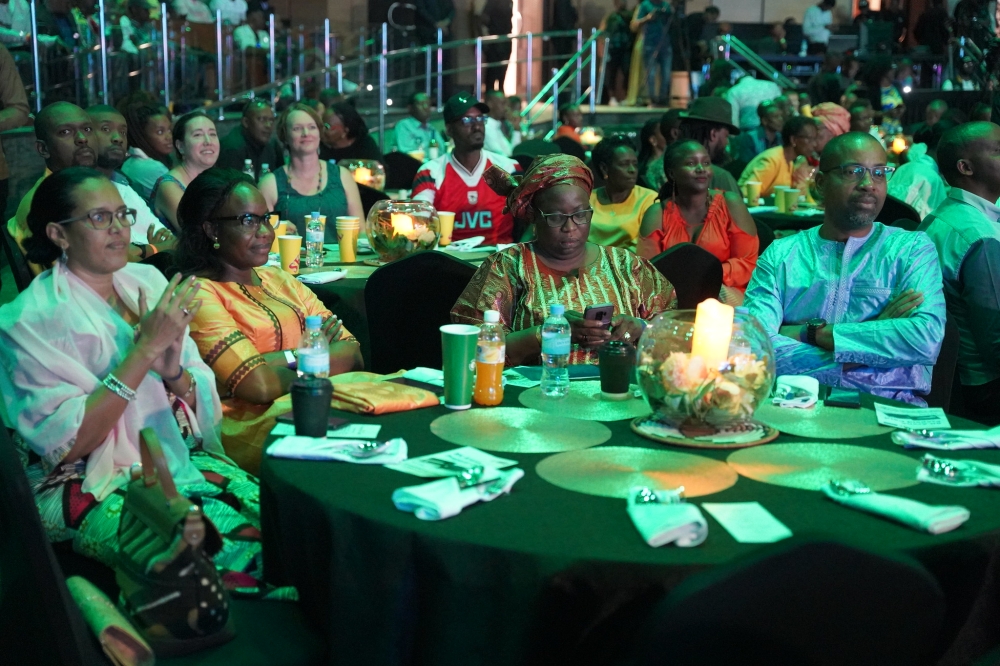 Kigalians and friends of Rwanda at Kwita Izina Gala Night , The night that featured a  special live performance of Yousou N&#039;Dour among others