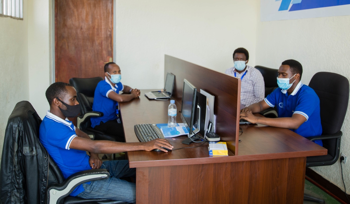 Workers on duty at Sugira. Nowadays most employers are looking for special skills other than experience and academic qualifications. Photo: Dan Nsengiyumva.