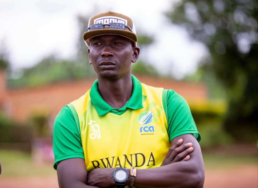 The national U-19 women cricket team Head Coach Leonard Nhamburo . File