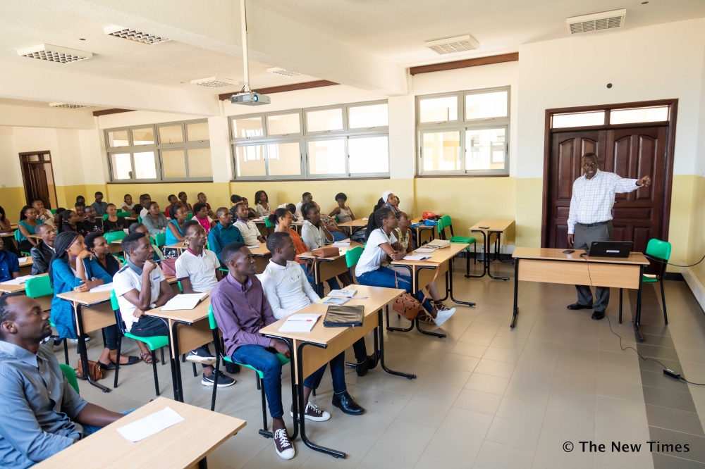 University of Rwanda students during a class at Gikondo Campus in Kigali. BRD embarks on fresh measures to boost student loan repayment. / Craish Bahizi