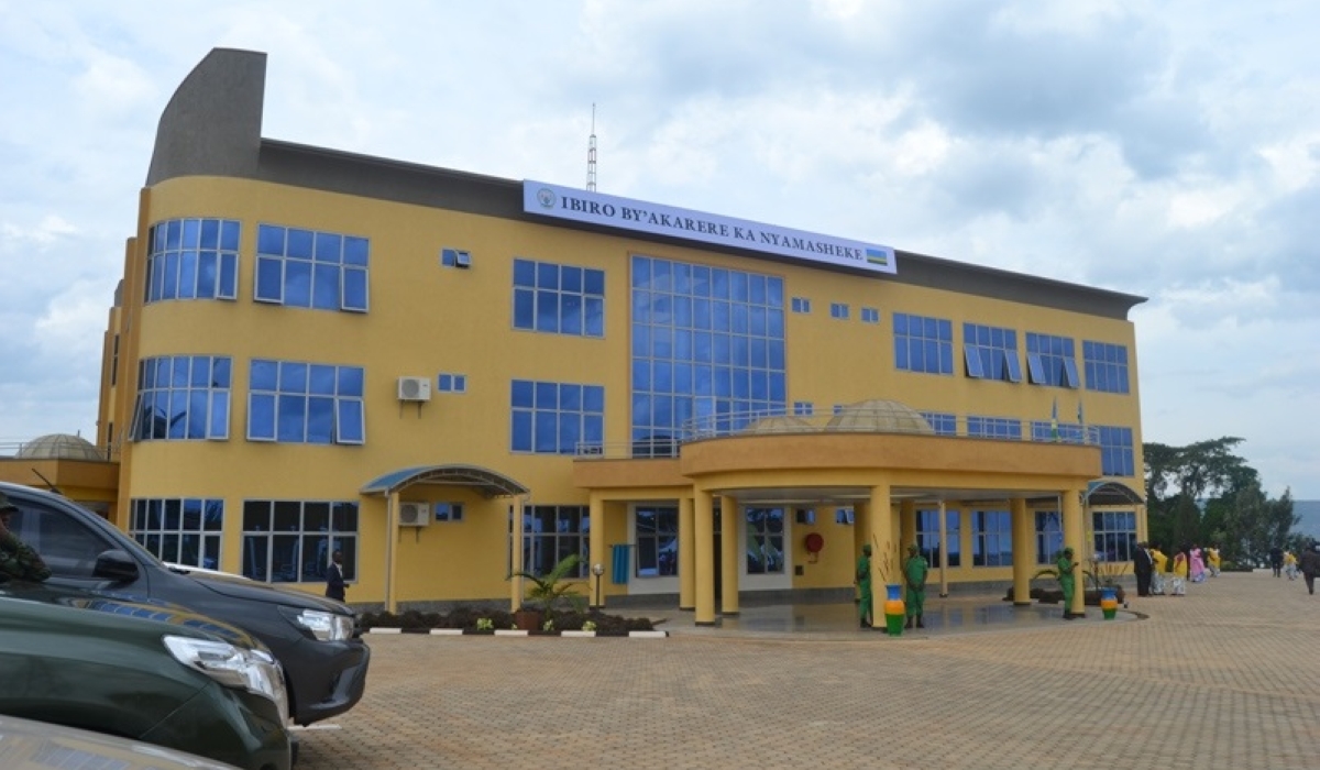 Nyamasheke District head office. Banque Populaire du Rwanda (BPR) is locked in a Rwf 600 million lawsuit with Nyamasheke district. File