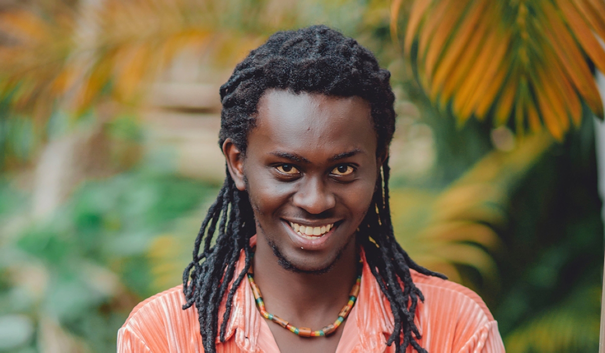 Abdoul Rwigema, one of the organisers and exhibitors. Courtesy photo.