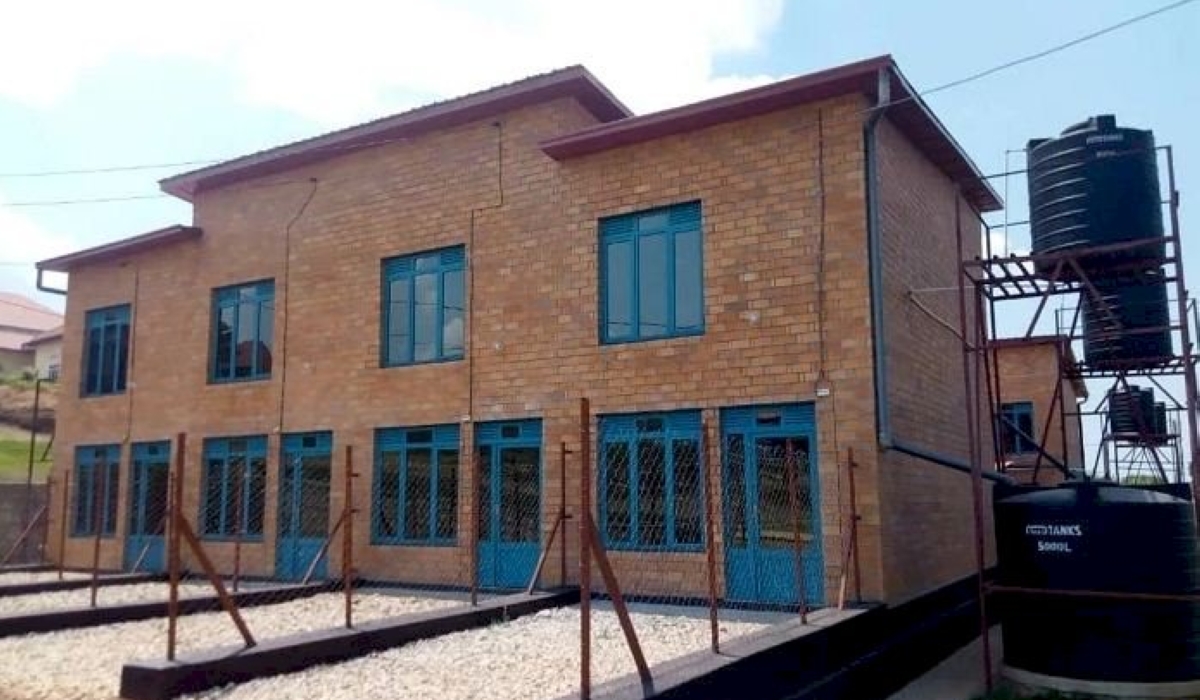 A partial view of the eight-in-one house block in Muhanga District (courtesy)