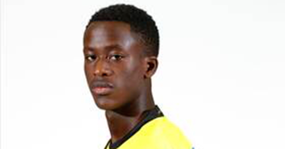 20 year-old Glen Habimana was born to
Rwandan parents in Belgium and is hoping to make his debut when Rwanda plays Guinea Equatorial in a friendly . Net photo.
