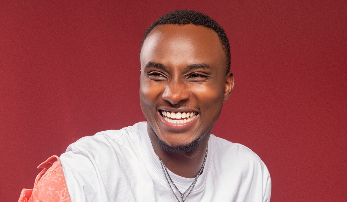 Rising singer Serpha, real name Serge Alpha Cyusa. Courtesy photo.