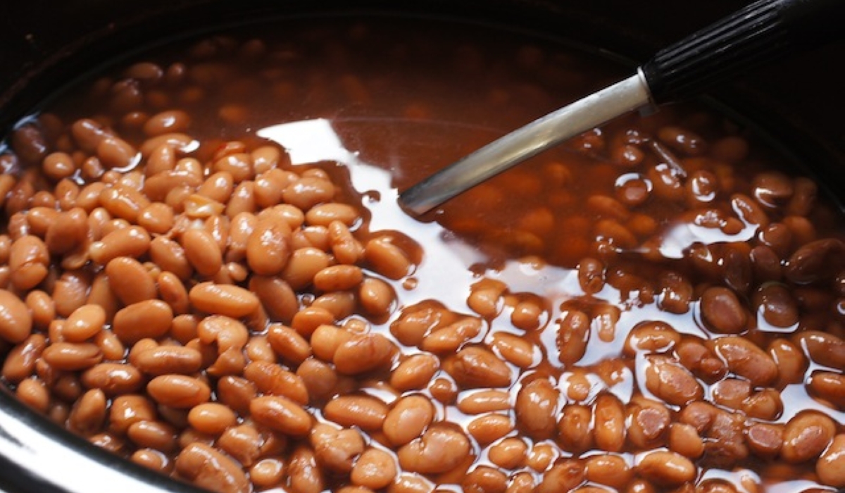 Some cooked beans served at a restaurant in Kigali. Photo: File.