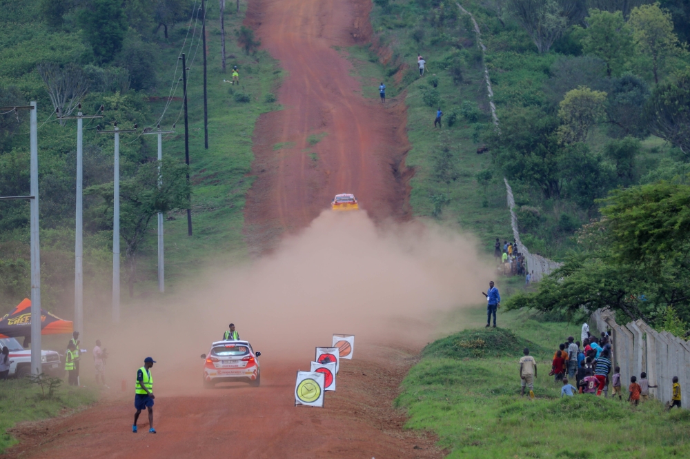 Sunday’s Leg Two race in the dusty roads of Nemba, Kamabuye and Gako