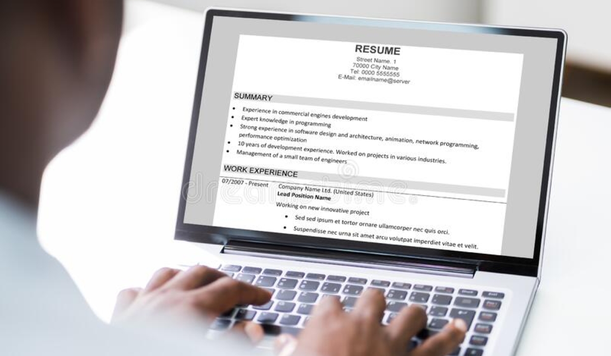 A resume that stands out can create long lasting opportunities. Net photo.