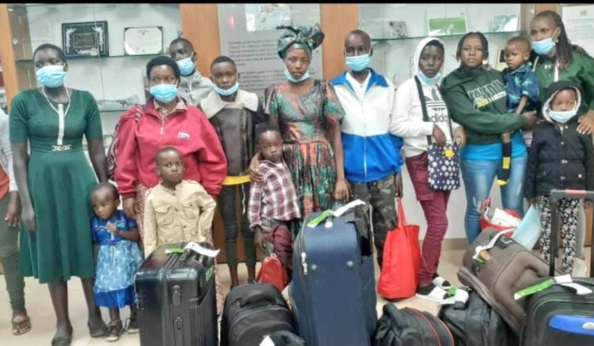 Parents with their children pose for a group photo as they  travelled to Israel for life-saving heart surgery. Photo: Courtesy.