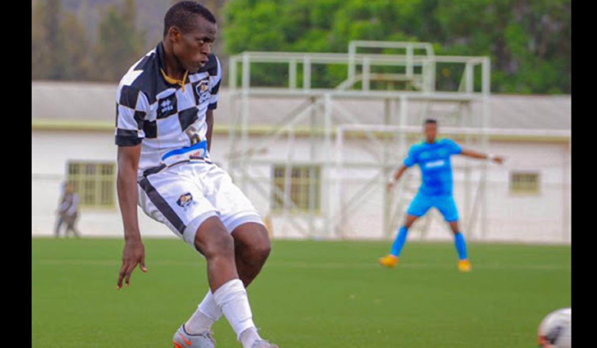 APR FC midfielder Keddy Nsanzimfura is a four-month suspension due to misconduct. Photo: Courtesy.