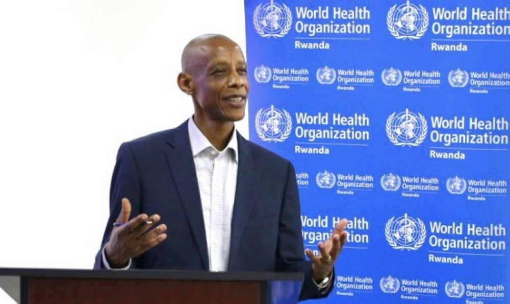 Emile Bienvenue, the Director-General of Rwanda Food and Drugs Authority.FDA said that  four paediatric medicines that were recently found unsafe by WHO in The Gambia have never entered the Rwandan market.File