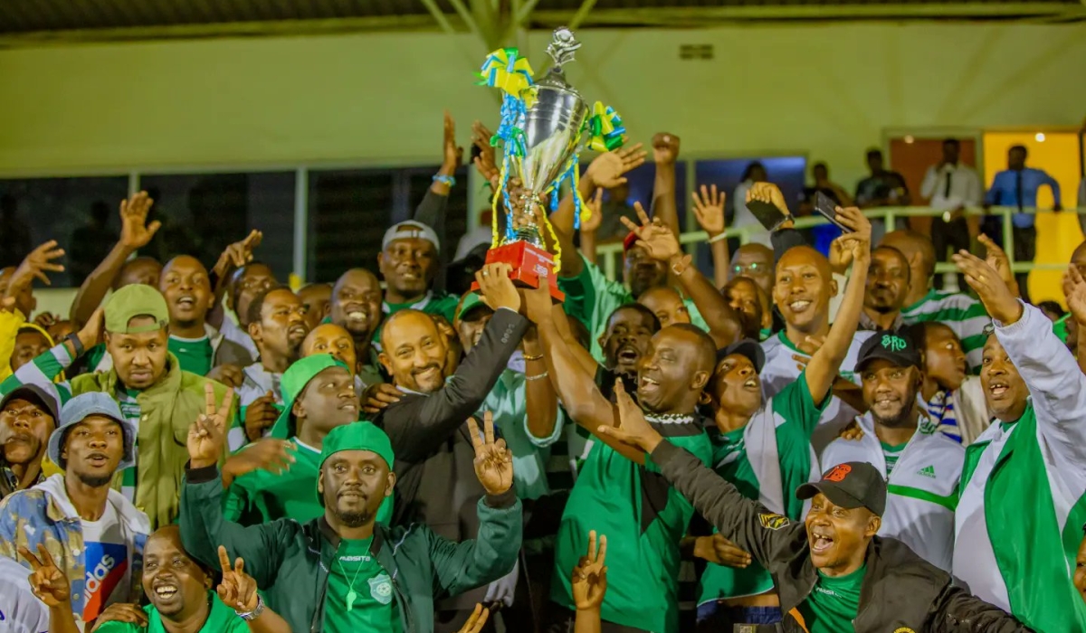 SC Kiyovu are champions of the inaugural Made in Rwanda Cup. / Courtesy