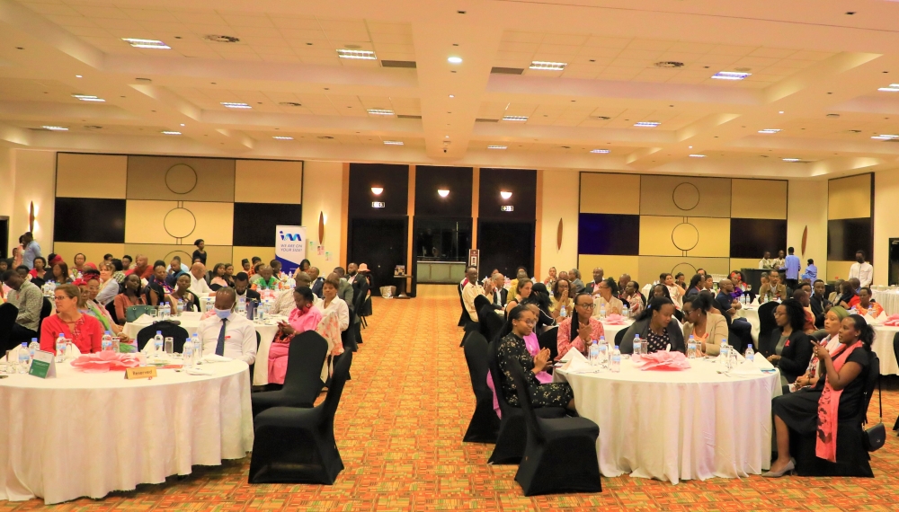Delegates during a fundraising dinner organised by the Breast Cancer Initiative East Africa on October 12. / Photos: Dan Gatsinzi