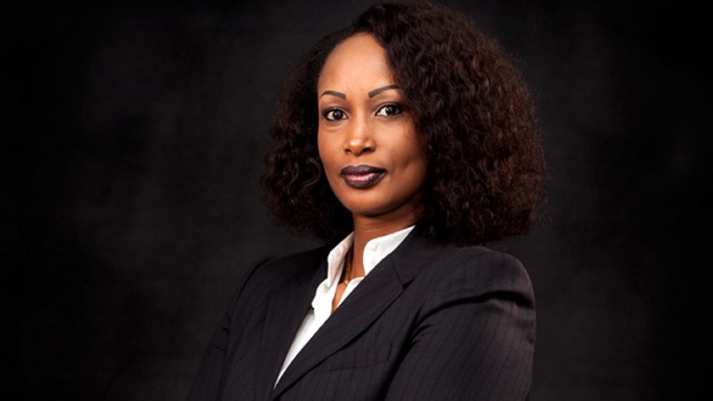 The Chief Executive Officer of Mobile Money Rwanda Ltd, Chantal Kagame.