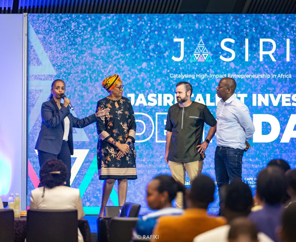 The pitching took place at the BK Arena in Kigali on October 7, 2022. Courtesy