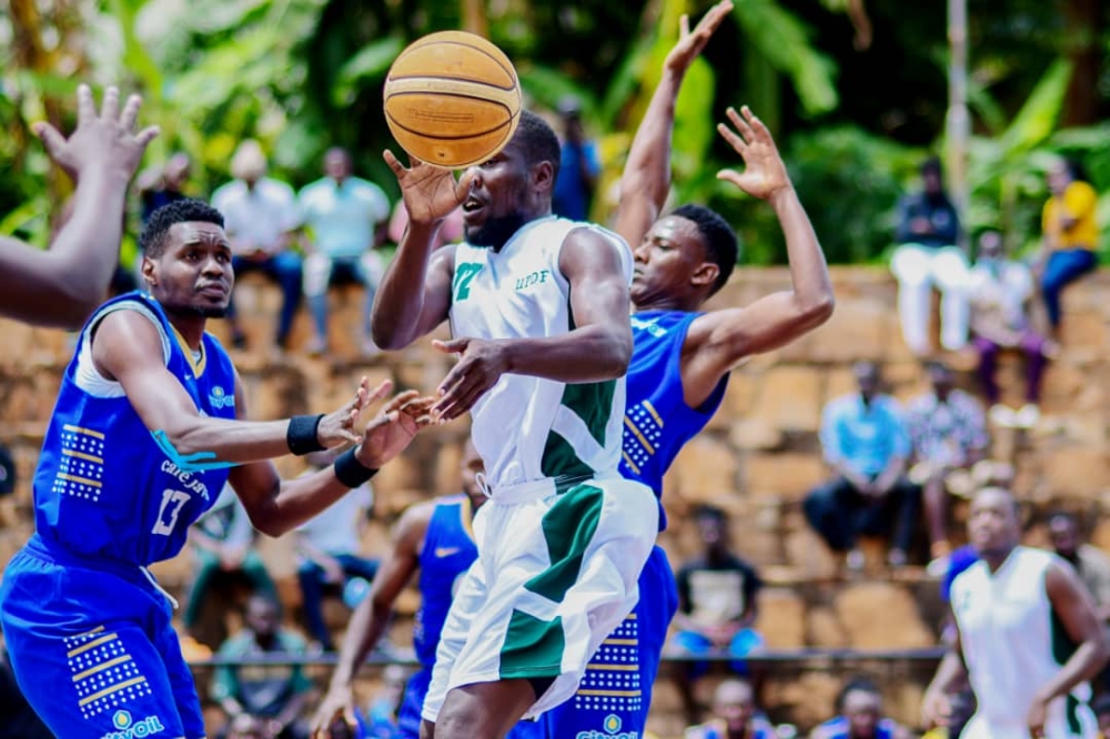 City Oilers during the game against UPDF. City Oilers will fly to Dar es Salaam for the Group C qualifiers of the Basketball Africa League that moved from Uganda due to safety reasons related to the Ebola outbreak in Uganda.