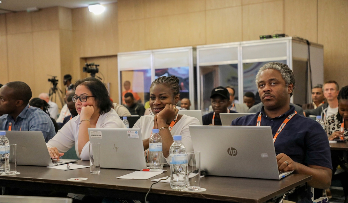 Delegates during the  African Peering and Interconnection conference in Kigali  August 24, 2022. Rwanda will host the Mobile World Congress Africa 2022, slated for October 25 to 27. Dan Nsengiyumva