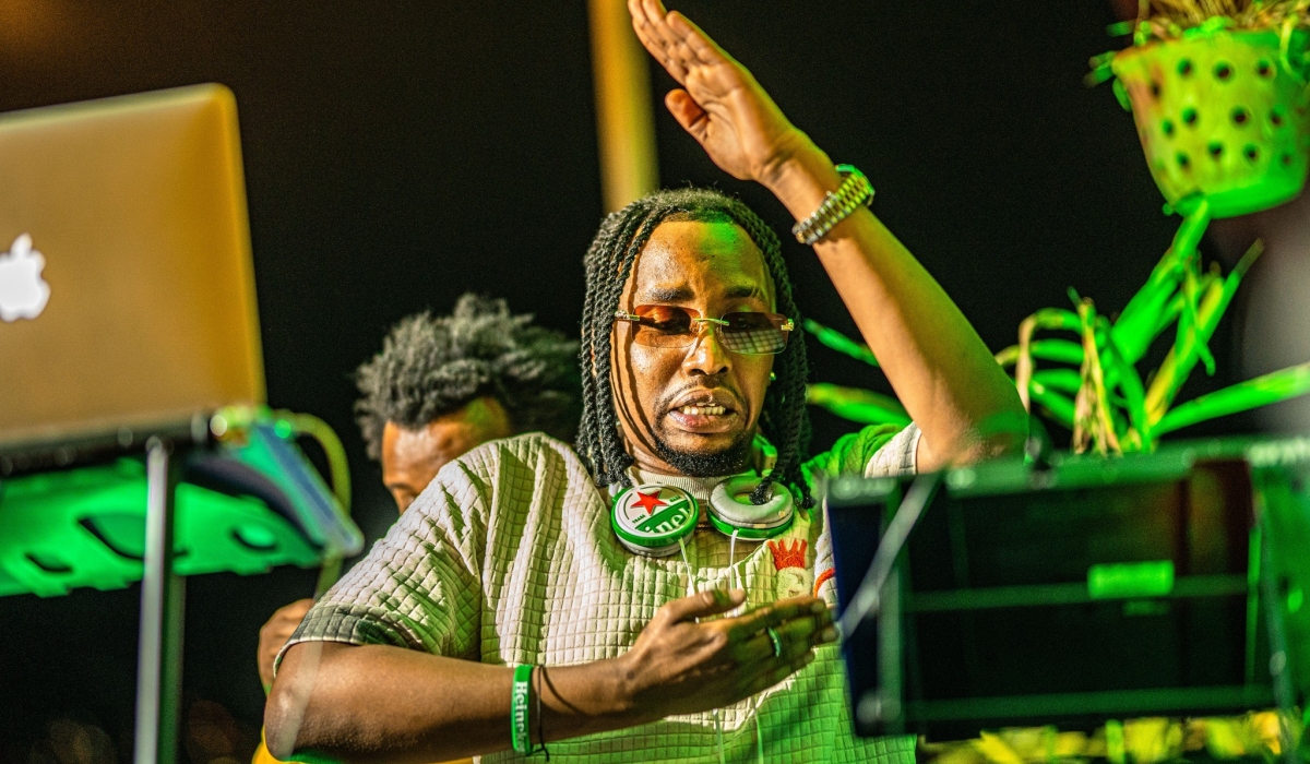 DJ Marnaud on stage- courtesy photos