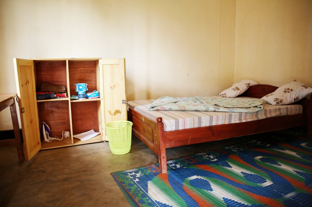 Inside a girls&#039; room at Groupe Scolaire Protestant in Kigali. Schools in some remote areas are seeking for more sanitary materials for ‘girls’ room’ as a measure to help in mitigating dropouts and missing classes. Dan Nsengiyumva