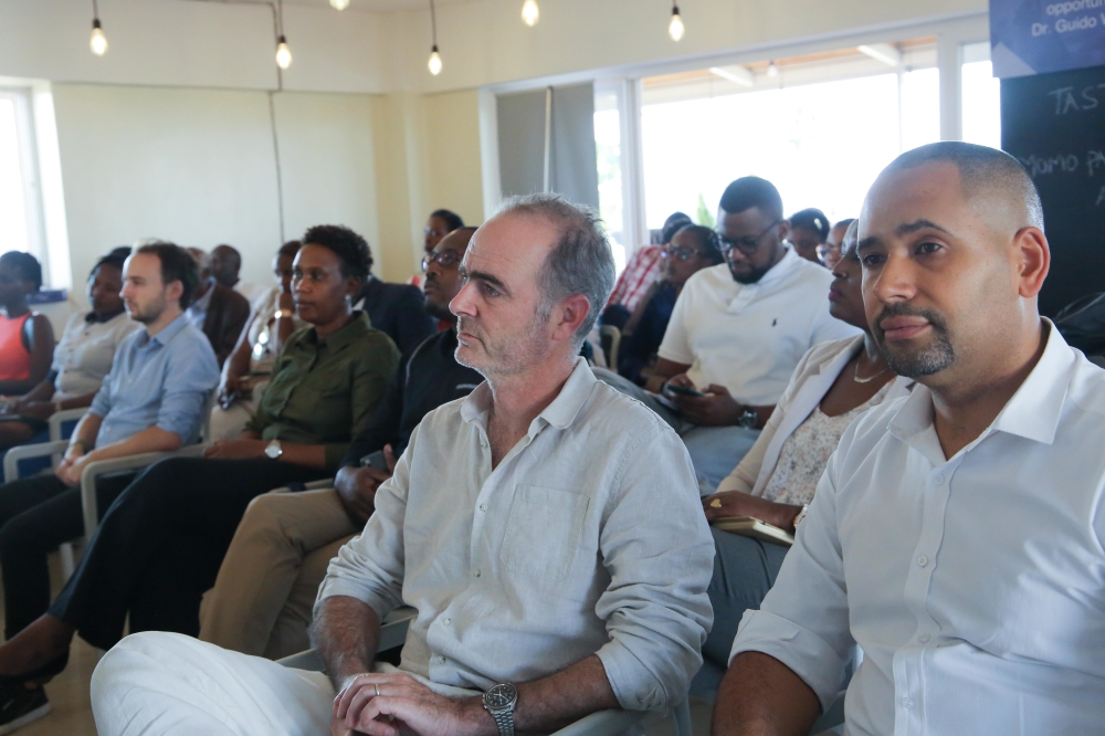 Delegates follow a presentation during the official launch  Awa Prize  in Kigali, on Friday, October 14. Dan Gatsinzi