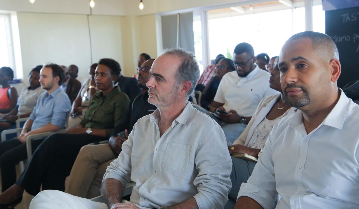 Delegates follow a presentation during the official launch  Awa Prize  in Kigali, on Friday, October 14. Dan Gatsinzi