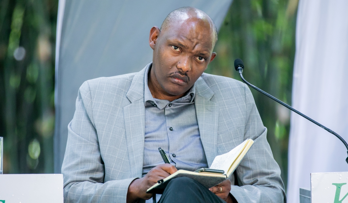 Faustin Munyazikwiye, Rwandan climate negotiator, who is Deputy Director General of Rwanda Environment Management Authority. / Photo by Olivier Mugwiza