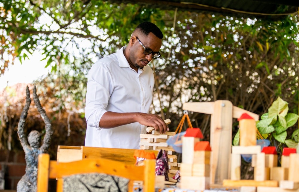 Christian Muhoza into the business of creating learning toys.