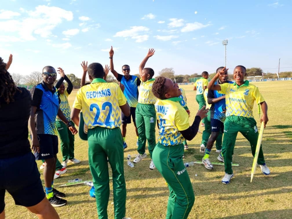 Rwanda’s under 19 female cricket team will play against England in the inaugural T20 ICC Cricket U19 World Cup slated for South Africa from January 14-29, 2023. Photo: Courtesy.
