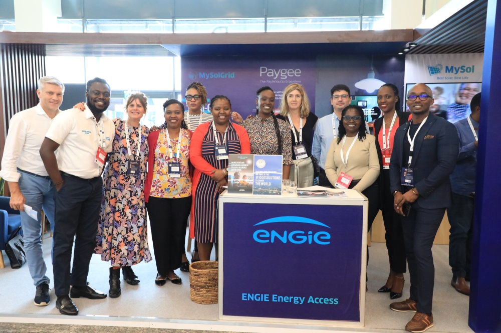 ENGIE Energy Access services showcased at Global Off-Grid Solar Forum. Photos by Craish Bahizi