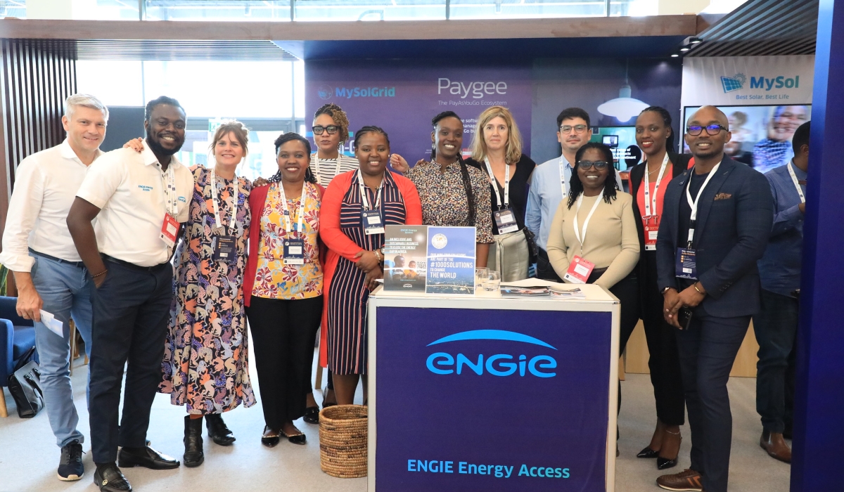 ENGIE Energy Access services showcased at Global Off-Grid Solar Forum. Photos by Craish Bahizi