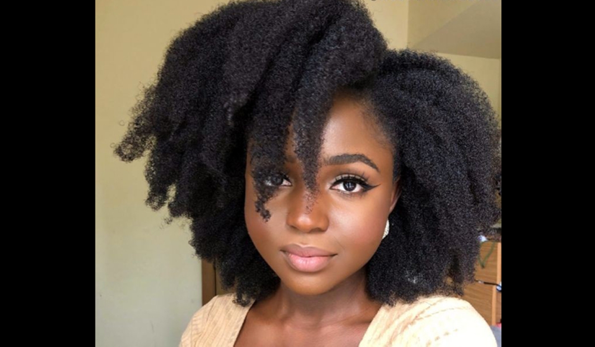 Be gentle with your natural hair to keep it healthy. Net photos