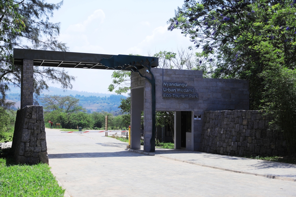 Nyandungu Urban Wetland Eco Tourism Park on in Kigali .Sam Ngendahimana