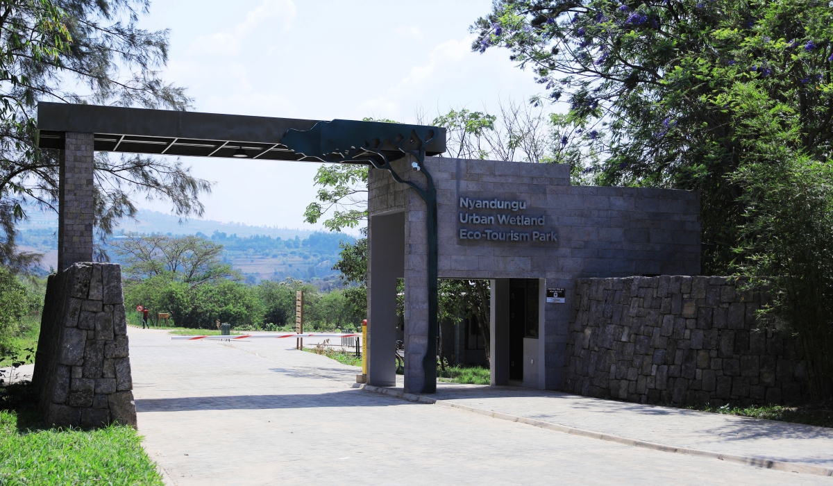 Nyandungu Urban Wetland Eco Tourism Park on in Kigali .Sam Ngendahimana