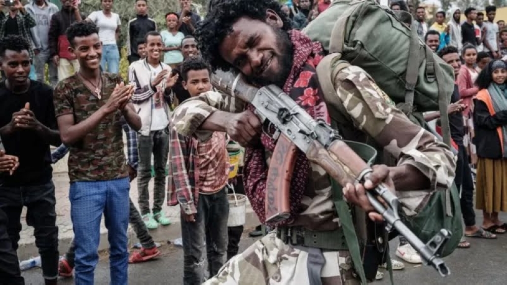 TPLF rebel force is made up of 
 thousands of fighters (photo: GETTY image)