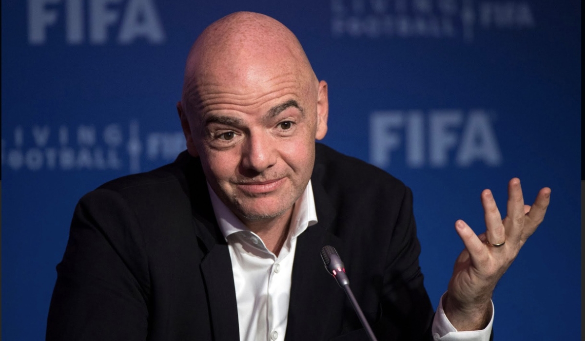 Gianni Infantino, is set to be re-elected as FIFA boss. Net photo.