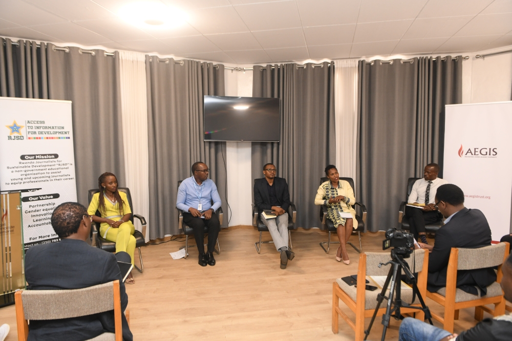 Different activists, journalists, members of civil society as well as representatives from the government and international organisations engaged in a conversation. All Photos  by Craish Bahizi