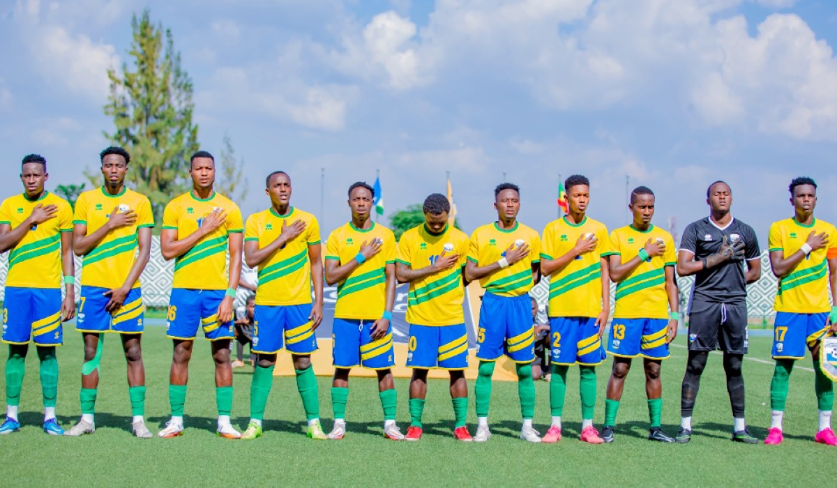 The Amavubi U23 will face Mali during the second leg match in Bamako on Saturday, October 29. Photo: Courtesy.